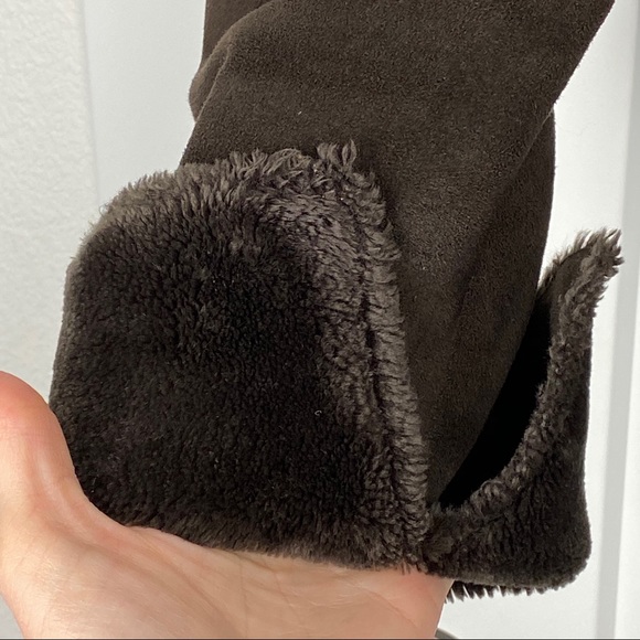 Kenneth Cole New York medium faux suede/fur coat - Picture 4 of 8